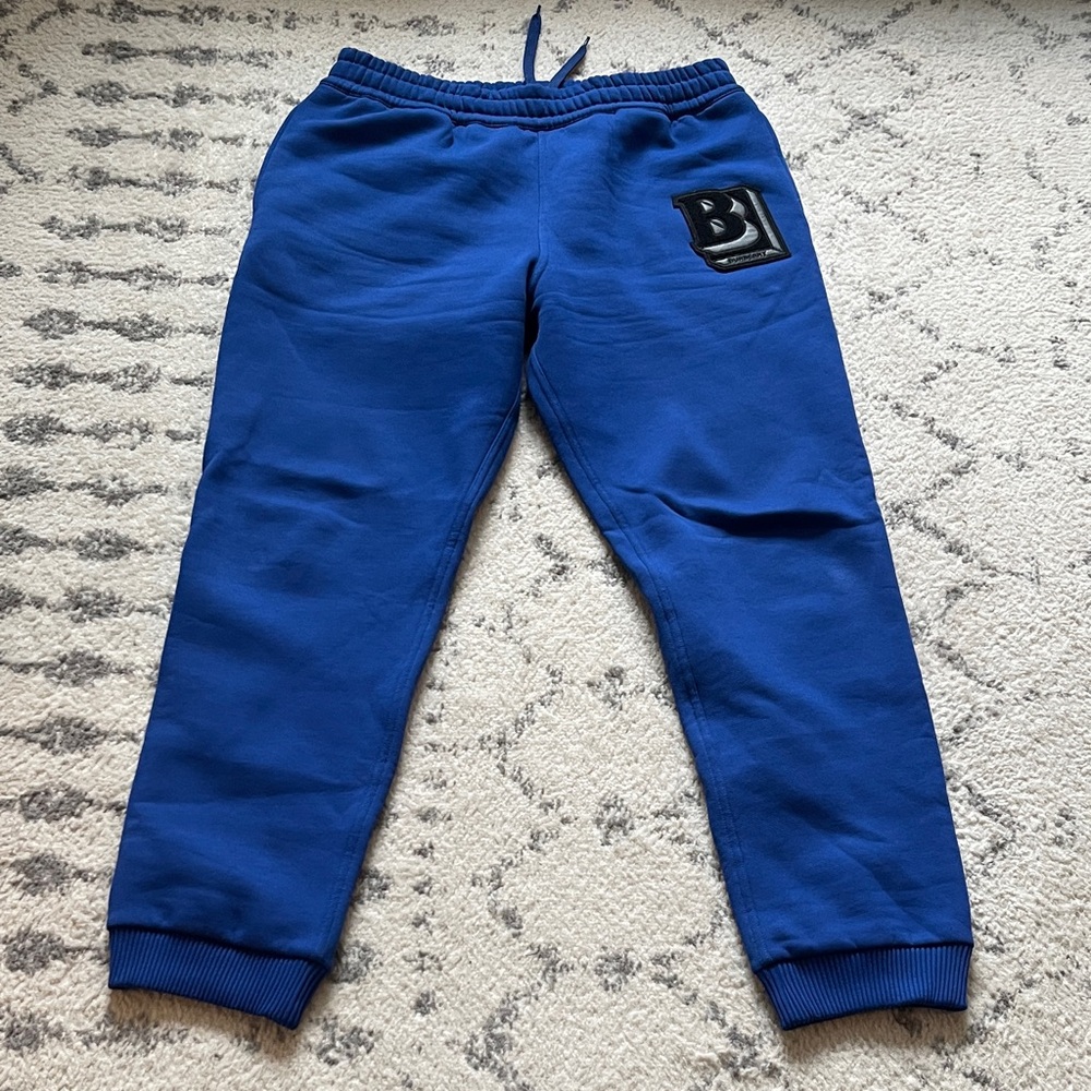 Burberry Royal Blue Jogger Pants